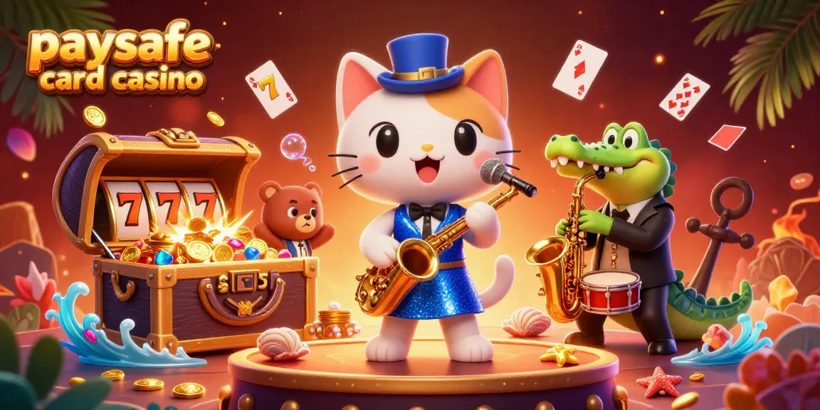 Erleben Sie die Aufregung des Paysafe Card Casinos mit lebhaften Charakteren und spannenden Spielelementen.