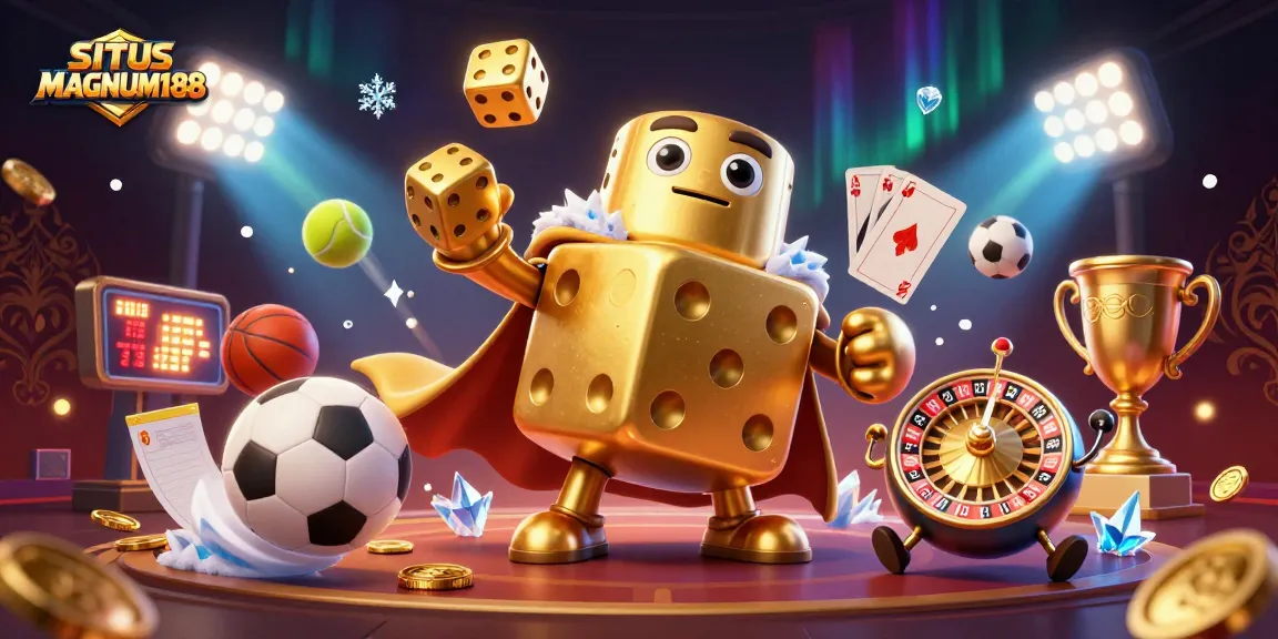 SITUS MAGNUM188 players enjoy an exhilarating 3D cartoon casino experience with dynamic game elements