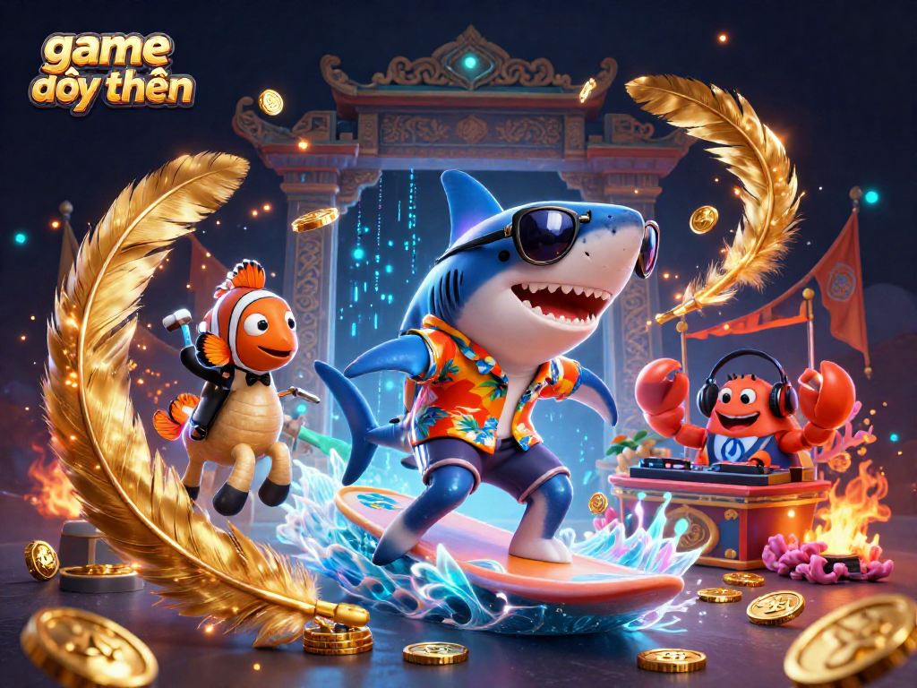 Experience the thrilling game đổi thưởng scene with vibrant characters and dynamic elements in a captivating casino atmosphere.