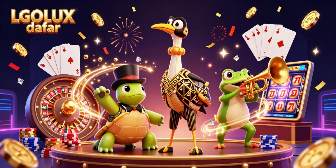 Experience the excitement of LGOLUX daftar with vibrant slot games and golden jackpots.