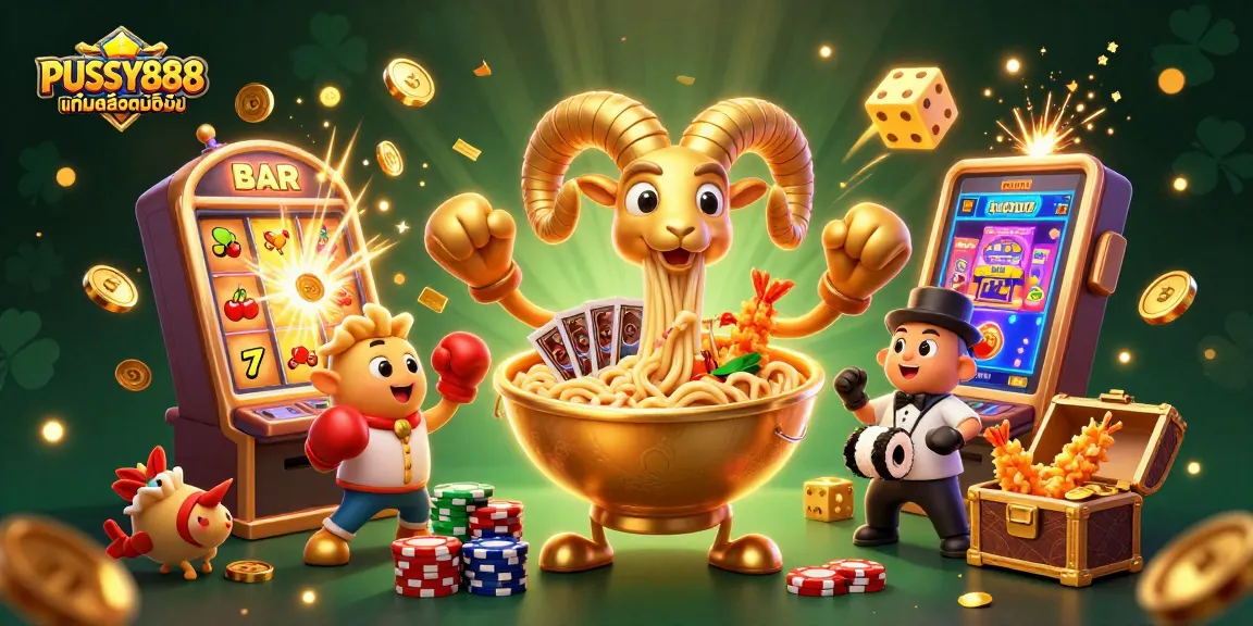 PUSSY888 เกมสล็อตมือถือ draws you into vibrant gaming, showcasing thrilling jackpot slots and mobile gameplay excitement.