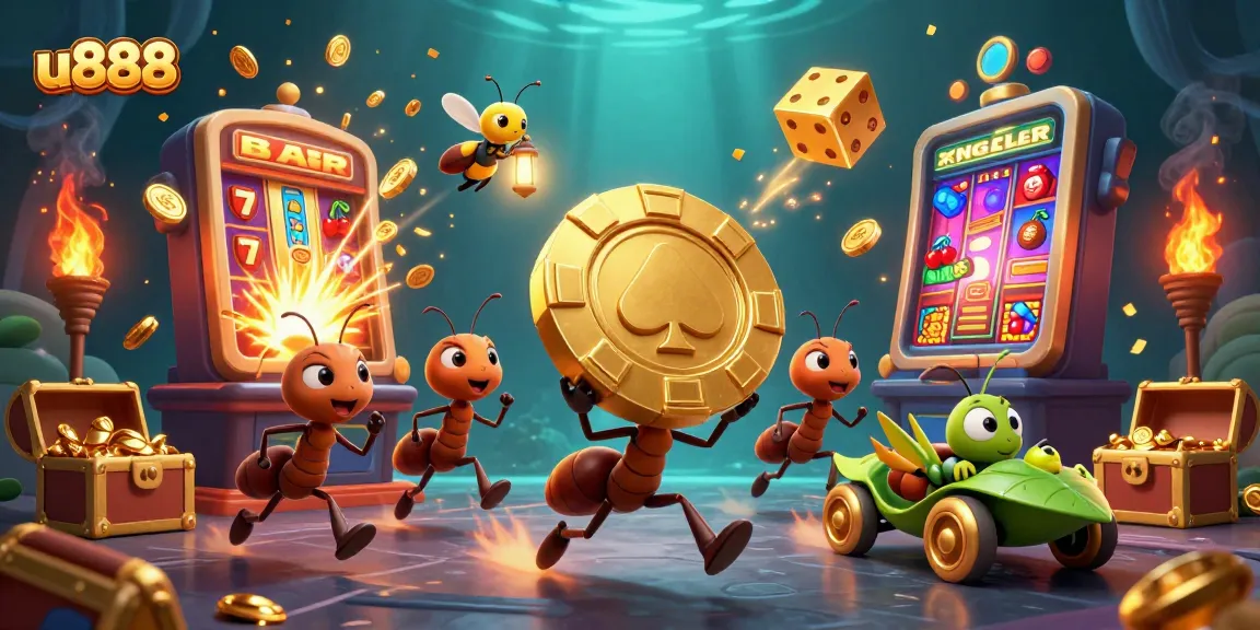 Experience thrilling heists with u888's 3D casino heist featuring characters and dynamic game elements.