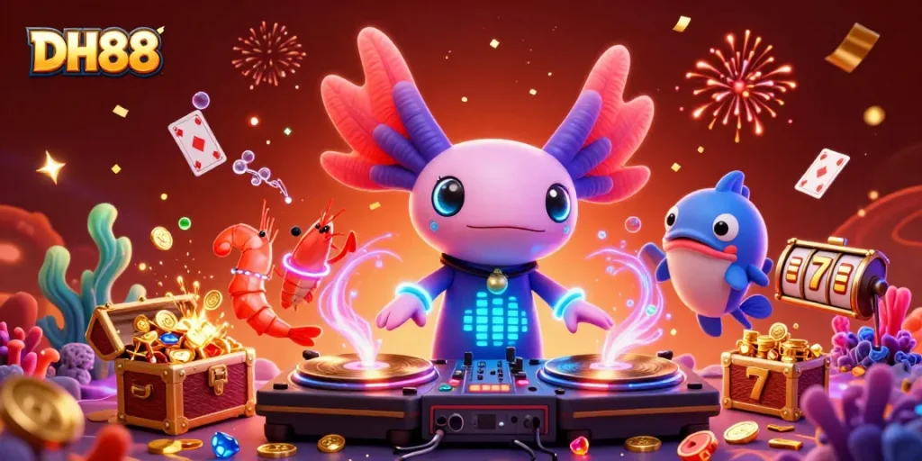 Experience exciting gameplay at DH88 with vibrant casino action and dynamic underwater themes.