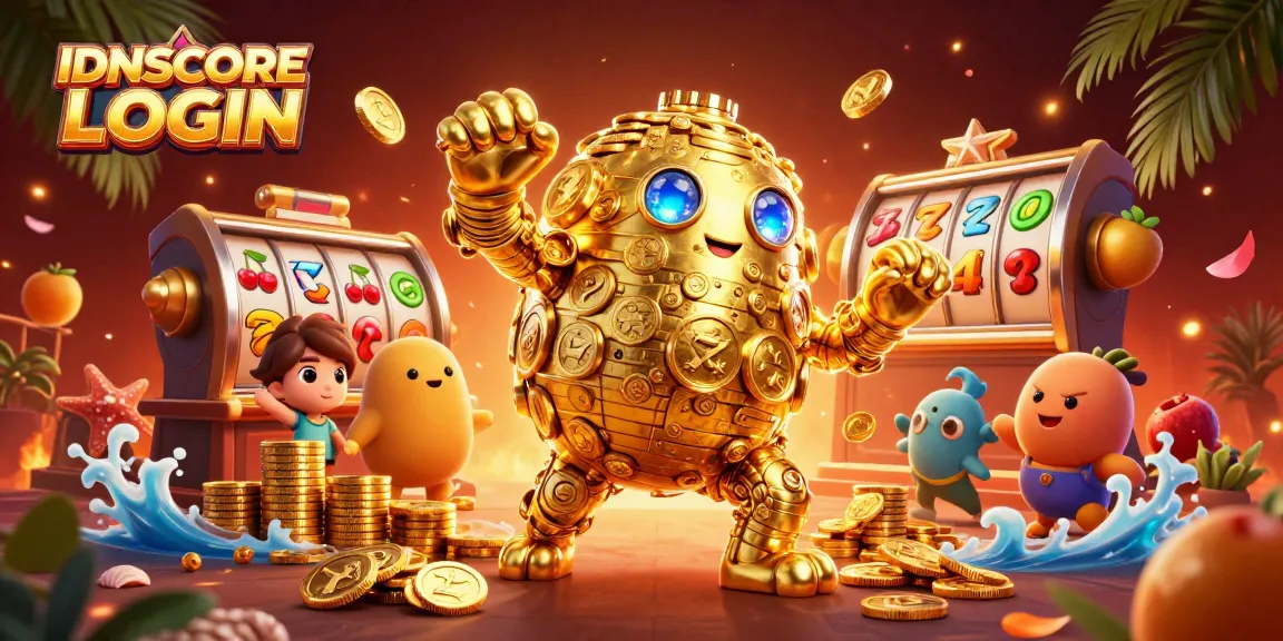 Experience thrilling gameplay with IDNSCORE LOGIN while winning big at an online slot game!