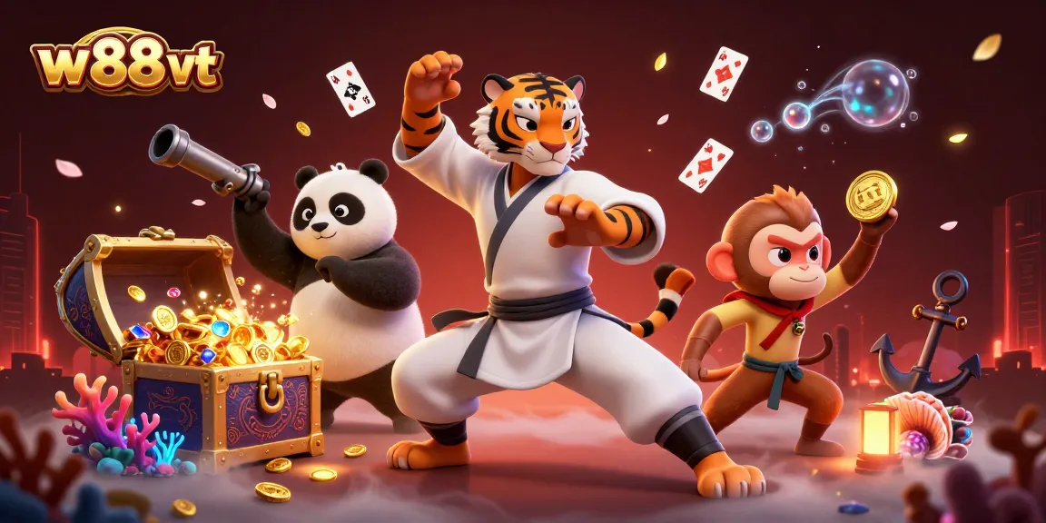 Khiến bạn phấn khích khi chơi W88 VT với hình ảnh mãn nhãn từ các trò chơi casino trực tuyến.