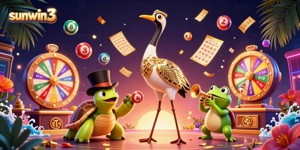 Engage in thrilling gameplay at sunwin3, featuring vibrant lottery elements with winning chances.